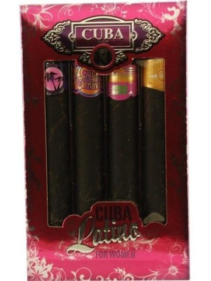 SET CUBA LATINO DAMA DES CHAMPS 4 PZ 35 ML C U SPRAY - Image 2
