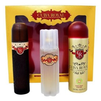 SET CUBA ROYAL 3PZS 100ML EDT DESODORANTE AFTER SHAVE