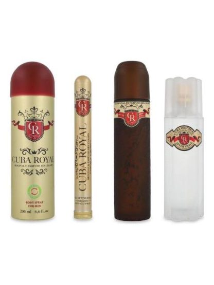 SET CUBA ROYAL 4PZS - CABALLERO