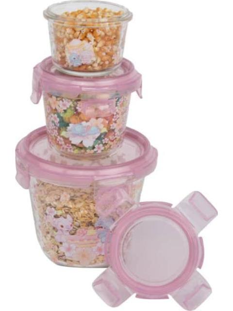 SET DE 3 TUPPERS STITCH MULTICOLOR STITCH - Image 3