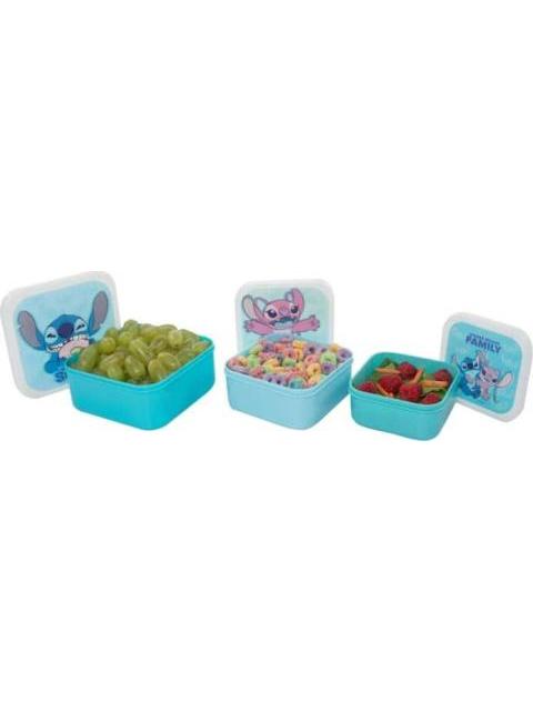 SET 3 TUPPERS STITCH MULTICOLOR DISNEY - Image 4