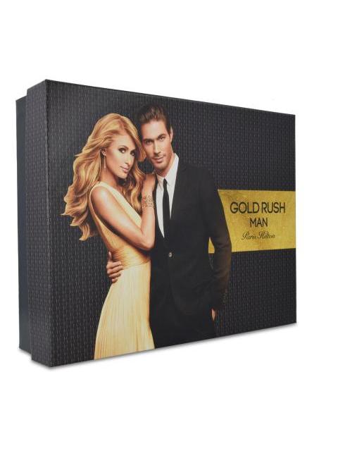 SET GOLD RUSH MAN 4PZS 100ML EDT BODY WHAS DESODORANTE - Image 3