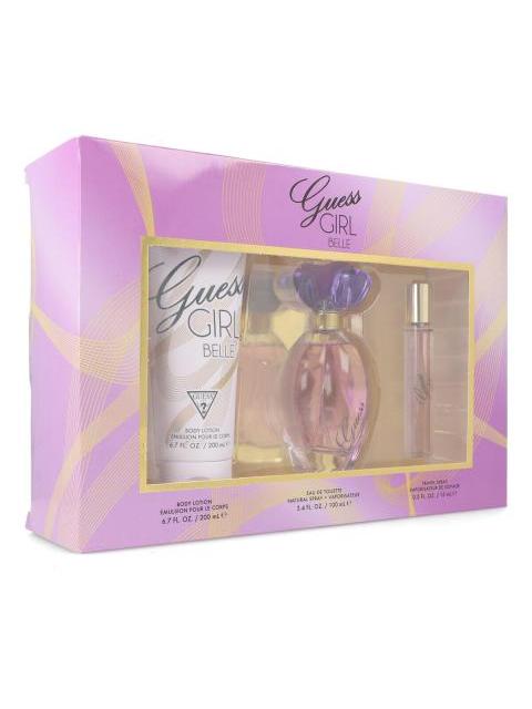SET GUESS GIRL BELLE 3PZS 100ML EDT BODY LOTION 15ML EDT - Image 3