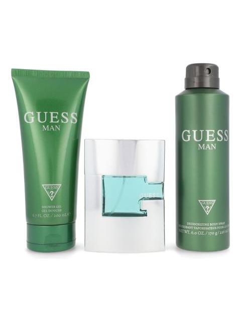 SET GUESS MAN 3PZ 75ML EDT SPRAY
