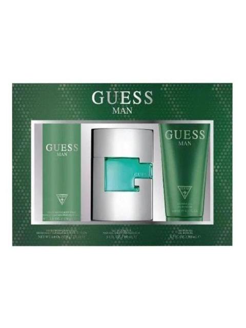 SET GUESS MAN CABALLERO GUESS 3 PZ - PERFUME ORIGINAL