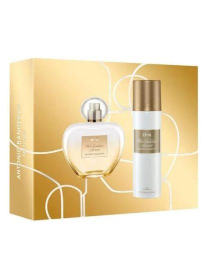 SET HER GOLDEN SECRET DAMA BANDERAS 2 PZ