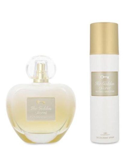 SET HER GOLDEN SECRET DAMA BANDERAS 2 PZ - Image 3