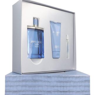 SET JIMMY CHOO AQUA 3PZS - CABALLERO