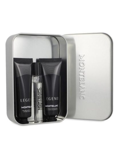 SET MINI MONTBLANC LEGEND 3PZS - CABALLERO