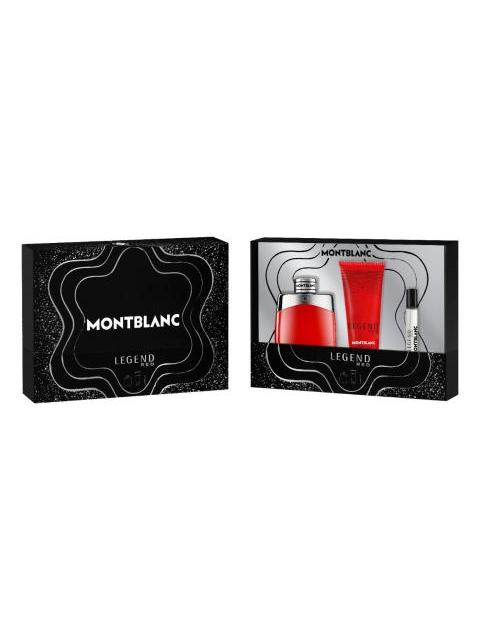 SET MONTBLANC LEGEND RED EDP 100ML +7.5ML+ SHOWER 100ML