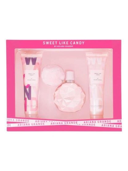 SET PARA DAMA ARIANA GRANDE SWEET LIKE CANDY 3PZS
