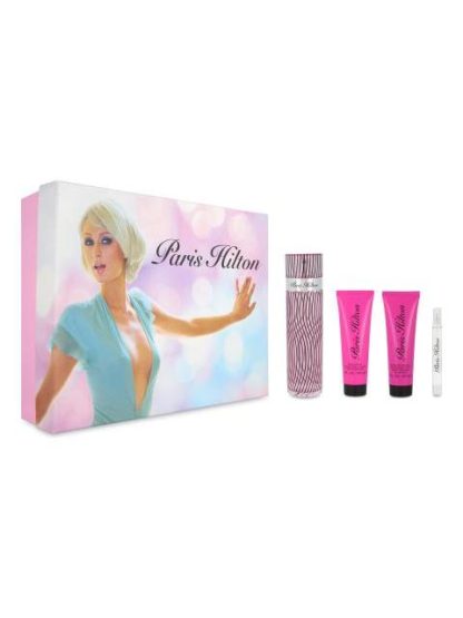 SET PARIS HILTON 4PZ 100ML EDP SPRAY - MUJER