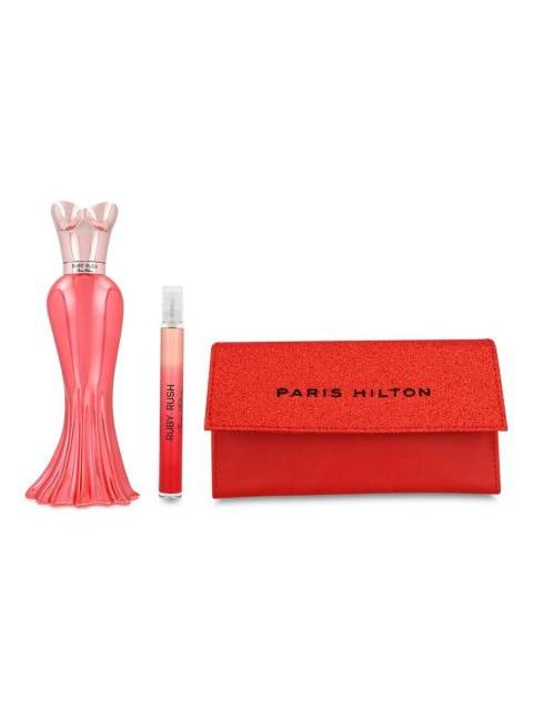 SET PARIS HILTON RUBY RUSH 3PZS 100ML EDP 10ML EDP CARTERA
