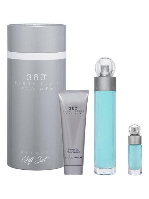 SET PERRY ELLIS 360º MAN 100ML EDT (3PZS)
