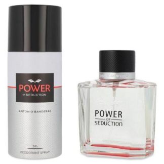 SET POWER OF SEDUCTION 2PZS DE BANDERAS GENERO HOMBRE
