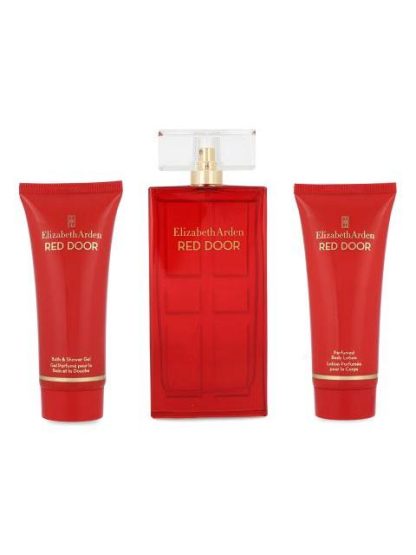 SET RED DOOR DAMA ELIZABETH ARDEN 3 PZ - ORIGINAL