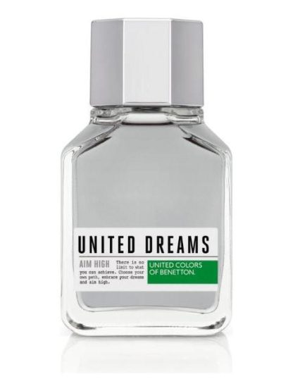 SET REGALO BENETTON PERFUME HOMBRE UNITED DREAMS AIM HIGH EDT 100ML + DESODORANTE 150ML EDT 1 ML PARA HOMBRE - Image 2