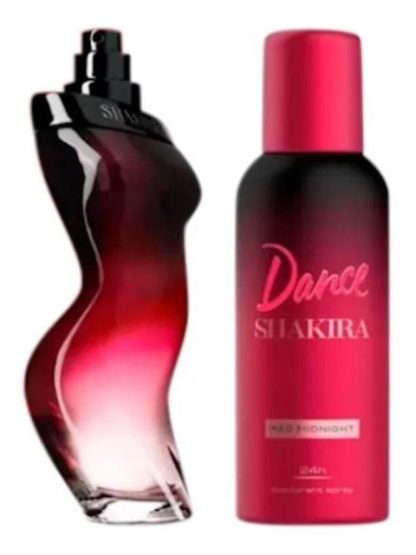 SET SHAKIRA RED MIDNIGHT WOMEN 80ML EDT