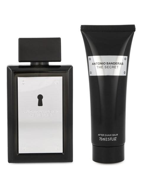 SET THE SECRET 2PZ 100ML EDT SPRAY AFTER SHAVE 75ML