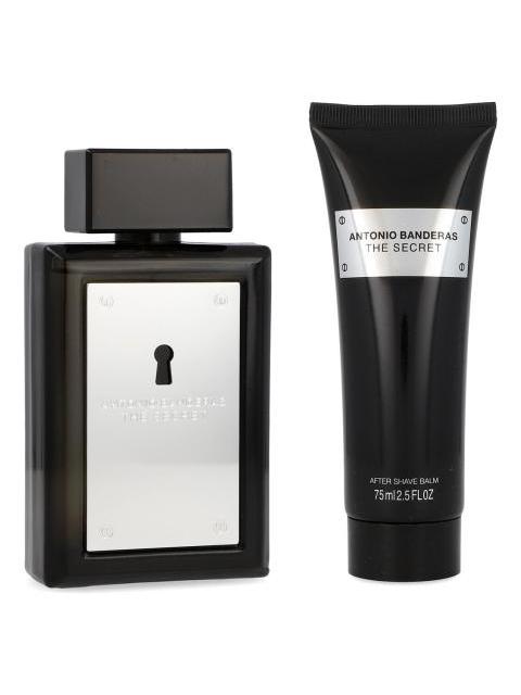 SET THE SECRET 2PZS 100ML EDT SPRAY AFTER SHAVE 75ML
