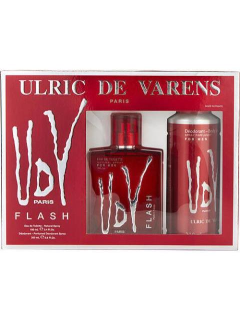 SET UDV PARIS FLASH FOR MEN ULRIC DE VARENS 2 PZ - HOMBRE