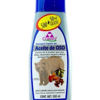 SHAMPOO ACEITE DE OSO 550 ML CUARZO
