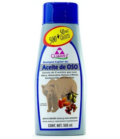 SHAMPOO ACEITE DE OSO 550 ML CUARZO