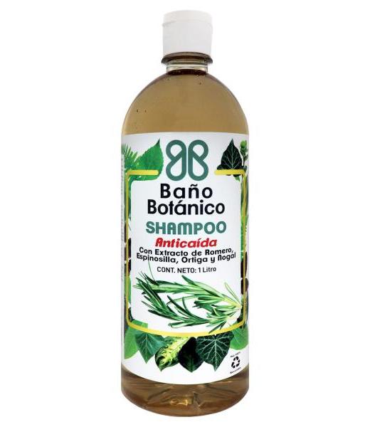 SHAMPOO BAÑO BOTANICO ANITCAIDA 1000 ML SHAMPOO DEL INDIO HUICHOL