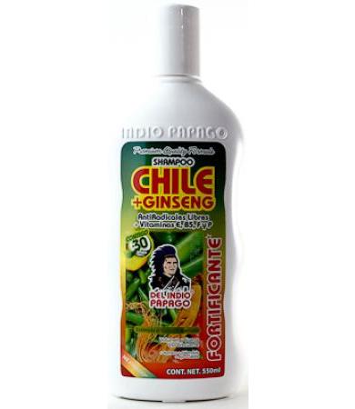 SHAMPOO CHILE 550 ML DEL INDIO PAPAGO