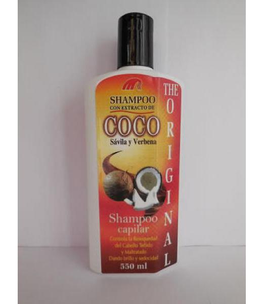 SHAMPOO CON EXTRACTO DE COCOSAVILA Y VERBENA 550ML. SHAMPOO CAPIL SHAMPOOS NUEVOS