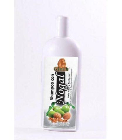 SHAMPOO CON NOGAL PALO AZUL Y PANTENOL 500ML. PRODUCTOS GIZEH