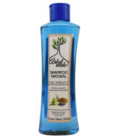 SHAMPOO CRECIMIENTO 500 ML ARBOL VERDE