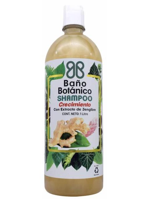 SHAMPOO CRECIMIENTO EXTRACTO DE JENGIBRE 1 L NATURISTAS ZILOE