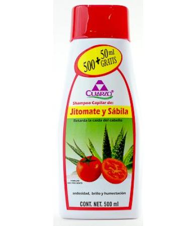 SHAMPOO JITOMATE Y SABILA 550 ML CUARZO