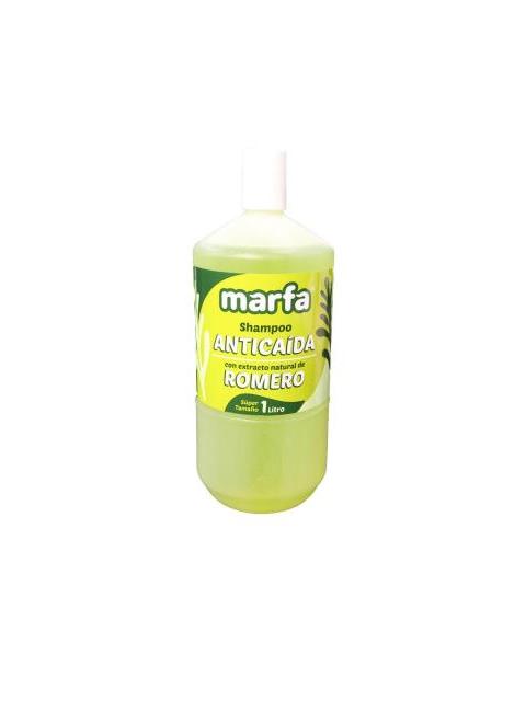 SHAMPOO MARFA ANTICAIDA CON EXTRACTO NATURAL DE ROMERO 1LT CUARZO COSMETICS