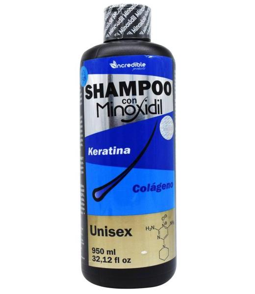 SHAMPOO MINOXIDIL 950 ML INCREDIBLE PRODUCTS