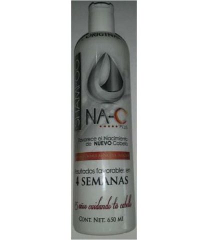 SHAMPOO NA C PLUS TRADICIONAL BLANCO 650 ML. SHAMPOOS NACE