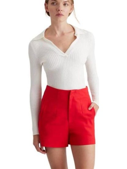SHORT DAMA ROJO HOLLY LAND - Image 2
