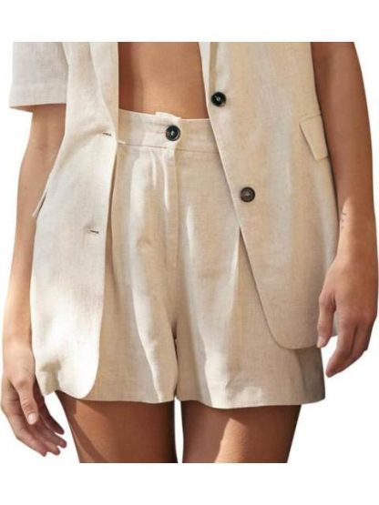 SHORT DE LINO AVENA HOLLY LAND - Image 2