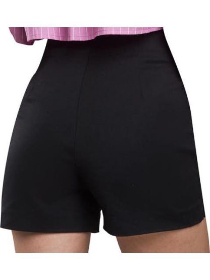 SHORT RECTO CINTURA ALTA NEGRO HOLLY LAND - Image 5