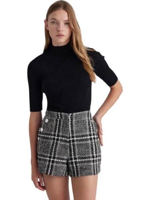 SHORT SHORT VESTIR BLANCO/NEGRO HOLLY LAND - Image 4