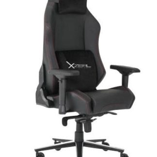 SILLA GAMER XZ40B HASTA 150KG NEGRO-BLANCO
