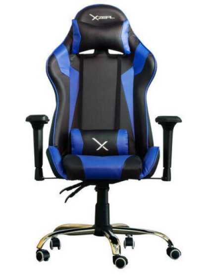 XZEAL SILLA GAMER XZ10 HASTA 115KG NEGRO-AZUL - Image 2