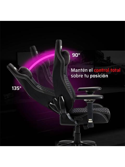 SILLA GAMING ULTIMATE MAX U3 BALAM RUSH LEGEND SERIES SILLA GAMER INCLINACION HASTA 135° SOPORTE HASTA 150 KG - Image 4