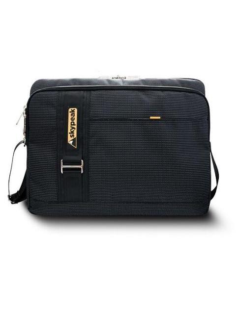 SKYPEAK MALETIN DE POLIESTER DOTSM-115BK PARA LAPTOP 15.6 NEGRO