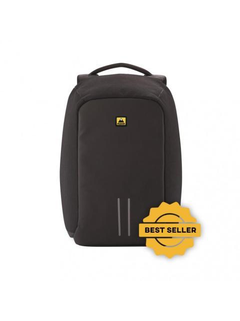 SKYPEAK MOCHILA DE NYLON SHIELD-115BK PARA LAPTOP 15.6 NEGRO
