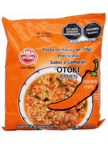 SOPA PRECOCIDA RAMEN CAMARON 120 G OTOKI