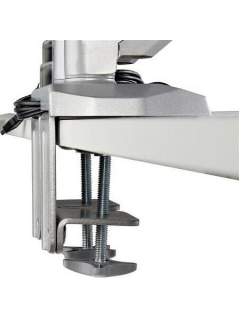 STARTECH  SOPORTE DE ESCRITORIO PARA 2 MONITORES 15 - 32 HASTA 16KG 2X USB PLATA - Image 8