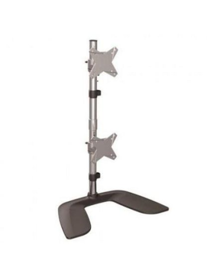 STARTECH  SOPORTE VERTICAL PARA ESCRITORIO PARA 2 MONITORES 13 - 27 HASTA 16KG NEGRO - Image 2