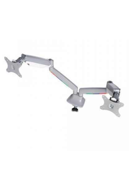 KENSINGTON BRAZO DE ESCRITORIO PARA 2 MONITORES 13 - 32 HASTA 18KG GRIS-PLATA - Image 4